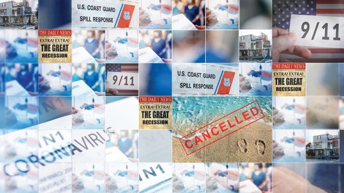 Coronavirus collage