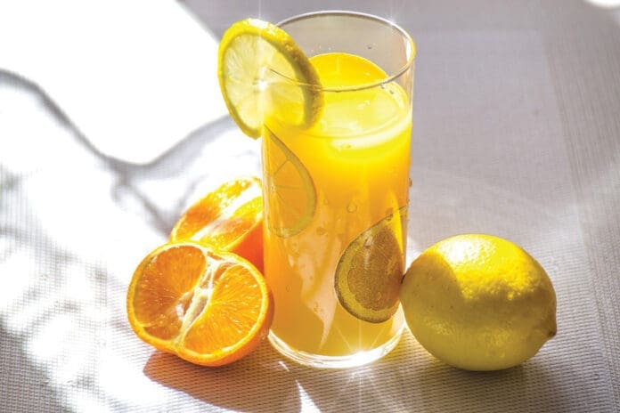 orange lemon juice