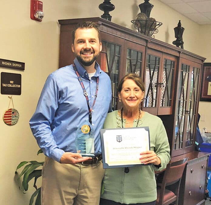 Walton Co Tax Collector Award