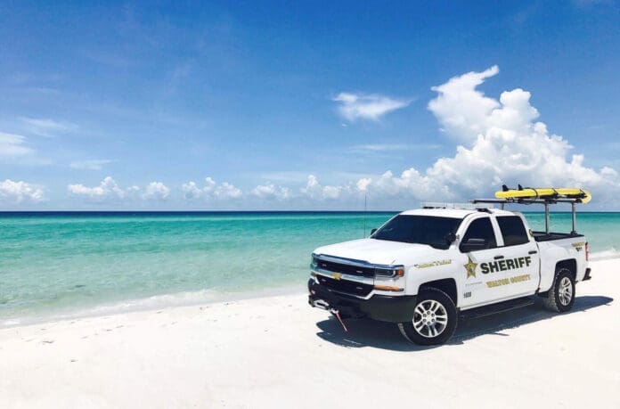 walton county sherrif truck