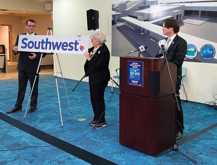 Destin Airport Adds Southwest