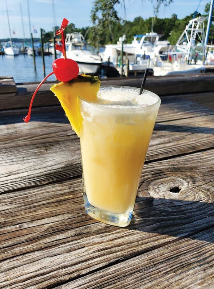 schooners pina coloda