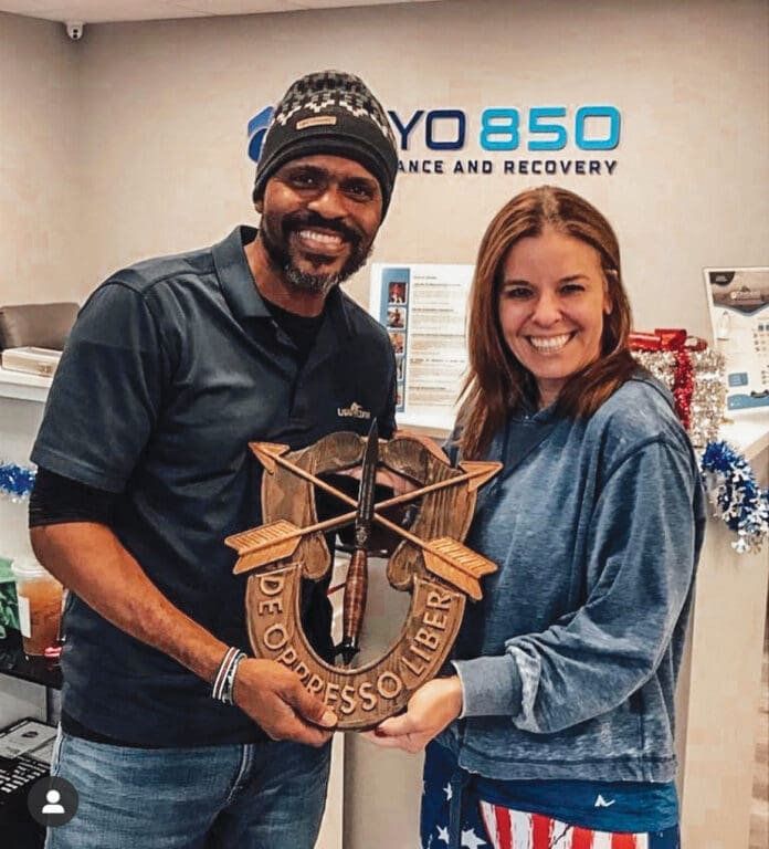Cryo Johnny Moses, Captain, Retired Green Beret and Amy Milligan, Owner CRYO850