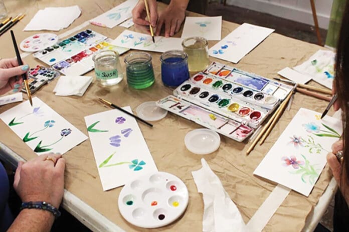 Artful Things-MJ watercolor day (2)