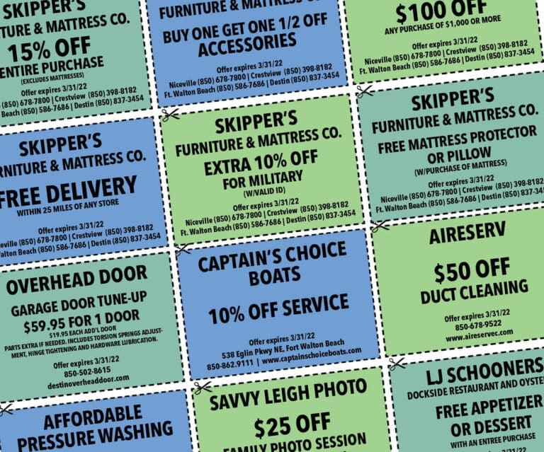COUPONS March 2022