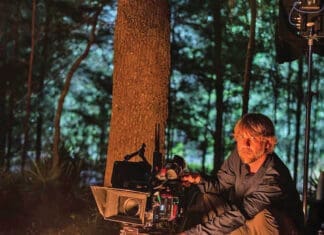 “The Paper Bear” Shines Spotlight on Black Bears The-Paper-Bear-night-filming