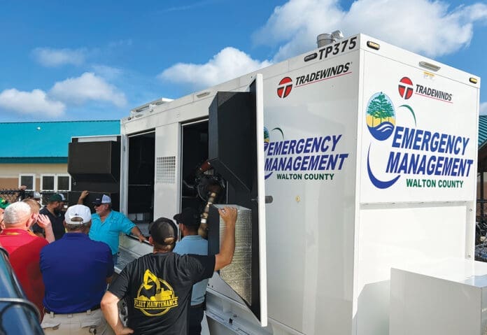 Walton County Emergency Management Generator