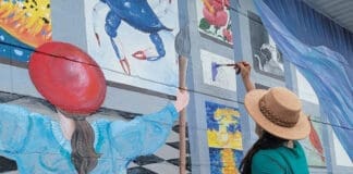 Artful Things Niceville Mural