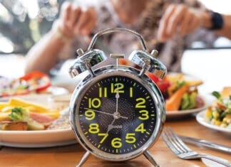 Intermittent Fasting For Better Health Interment Fasting - meal with clock
