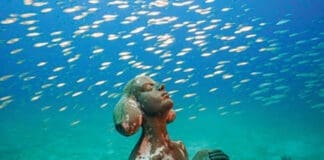 Underwater Museum of Art Statue