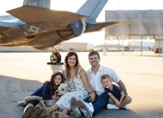 Help for the Capt. Nicholas “Smog” Brown Family Military Brown family-photo credit GoFundMe