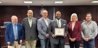 BCC Recognizes Superintendent Hughes