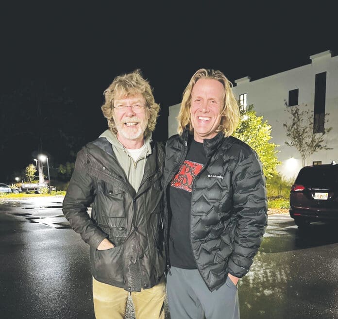 Sam Bush with Donnie Sundal