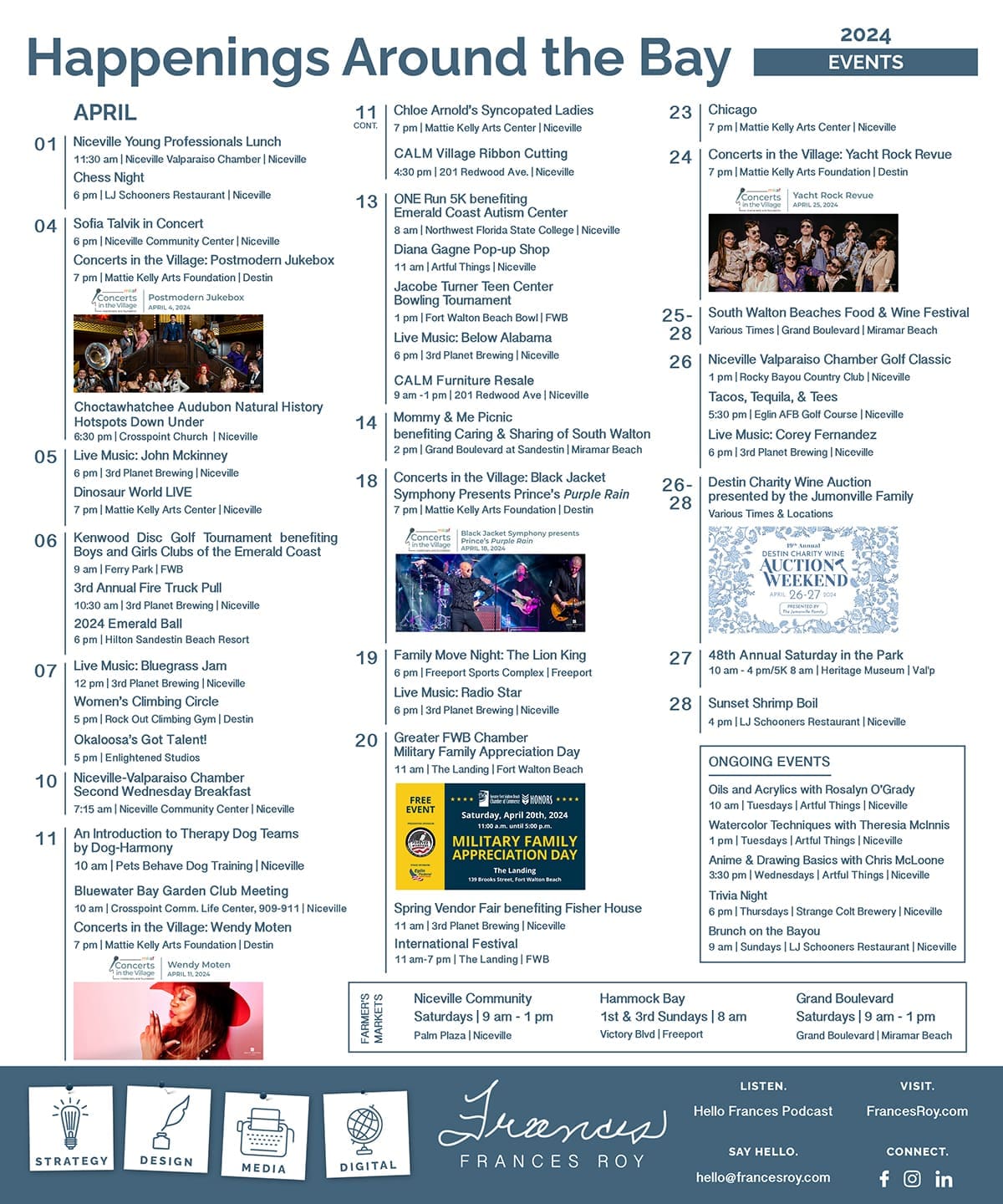 Freeport and Niceville Events