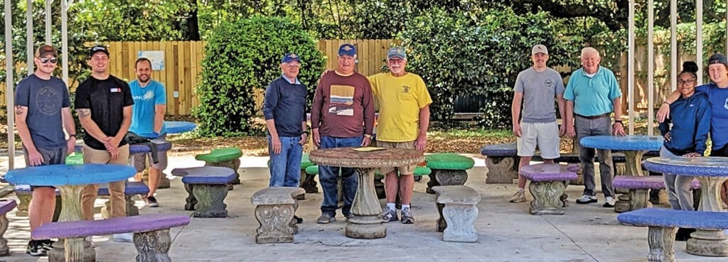 Mid-Bay Rotary Completes an Emerald Coast Science Center (ECSC) Outdoor Classroom