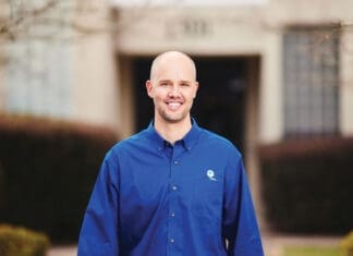 Second-generation utility worker, Corey Booth, follows in his father_s footsteps by helping others as a customer sales and solutions manager in northwest Florida.