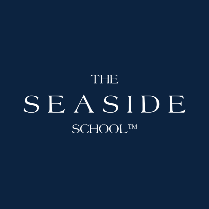 The Seaside School logo box