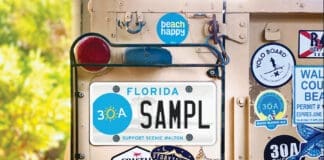 30A License Plate