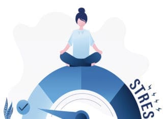 Stress test, employee relaxing without psychological pressure