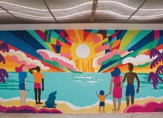 US 98 Mural photo