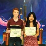 National Merit Choctaw Jonathan Curtis and Tina Le