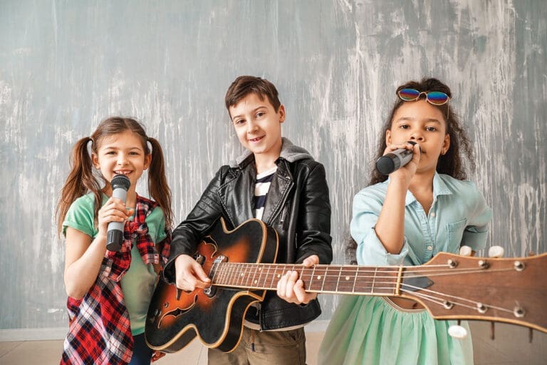 Children musicians