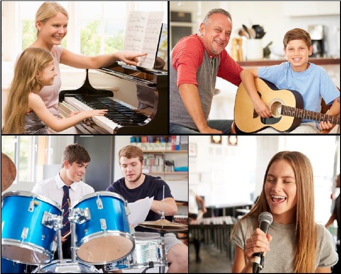 Studio 237 music student collage