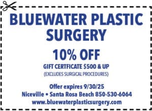 Bay Life Coupons 2025 Sept Bluewater Plastic Surgery 2