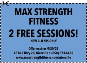 Bay Life Coupons 2025 Sept Max Strength Fitness