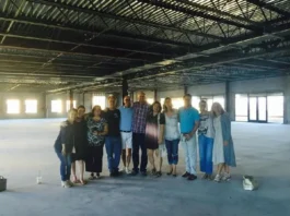 ECTC 2016 Grand Blvd Location Announcement Board Picture