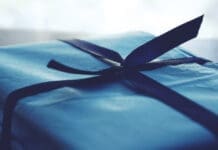 gift blue