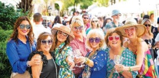 Sandestin Wine Festival ladies with glasses