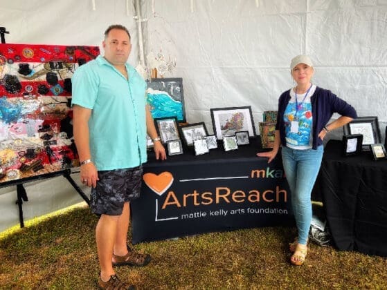 Arts Fest Charless Burkett and Melanie Moore