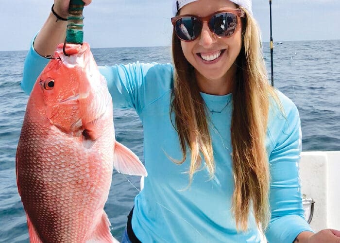 Cali with snapper Cali with snapper
